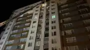 Kayseri'de Yangın Çıkan Binanın 13. Katından Düşen Kişi Hayatını Kaybetti