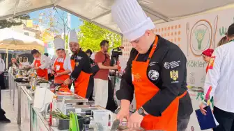 Alaçatı Ot Festivali'nde Uluslararası Şefler Yarıştı