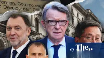 Mandelson'ın Vize Başvurusunda Çin, Rusya ve İsrail ile Bağlantıları Kaygı Yarattı