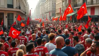 Galatasaray Taraftarının Şampiyonluk Kutlamasında Kavga: 1 Yaralı