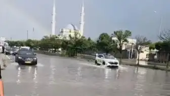 Edirne'de Şiddetli Yağış Hayatı Olumsuz Etkiledi