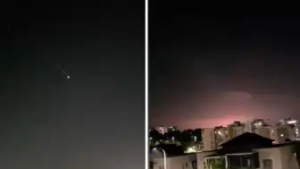 İran'dan İsrail'e Balistik Füze Saldırısı: Tel Aviv'e Füze Düştü