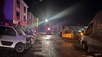 Erzincan'da İnşaat Sahasında Doğal Gaz Sızıntısı: Bölgede Panik Yaşandı