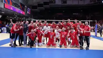 A Milli Erkek Voleybol Takımı Fransa Karşısında Galip Geldi
