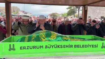 Erzurum'da Çıkan Yangında Hayatını Kaybeden Diyaliz Hastası H.T. Son Yolculuğuna Uğurlandı
