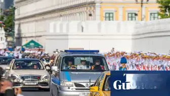 Tayland Prensesi Bajrakitiyabha'ya Bangkok Sokaklarında Veda