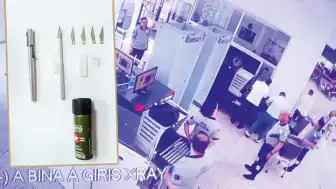 Adliyede Çantadan Silah ve Neşter Çıktı: Bir Kişi Tutuklandı