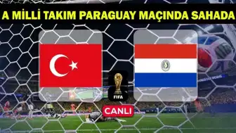 2026 FIFA Dünya Kupası: Türkiye - Paraguay Mücadelesi Başladı