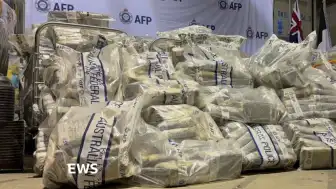 Avustralya Polisi Batı Sidney'de Tarihi Kokain Operasyonu Gerçekleştirdi