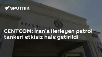 CENTCOM: İran'a ilerleyen petrol tankeri Hellfire füzesiyle vuruldu