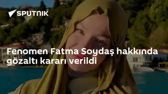Fenomen F.S. hakkında gözaltı kararı