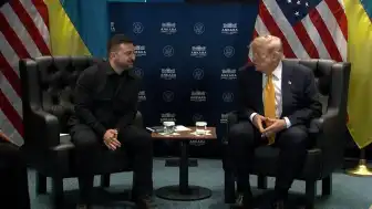 Ankara'da Trump ve Zelenski Görüşmesi Başladı