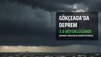Çanakkale Gökçeada'da 3.8 Büyüklüğünde Deprem Meydana Geldi