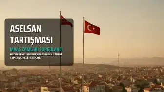 İYİ Parti Grup Başkanvekili Çömez Meclis'te ASELSAN Maaş Zamları ve Satış İddialarını Gündeme Getirdi