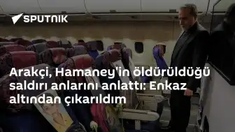 İran Dışişleri Bakanı Arakçi: "Enkaz altından çıkarıldım"