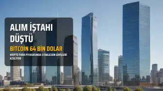 Kripto Para Piyasasında Alım İştahı Azalıyor: Bitcoin 64 Bin Dolar Seviyesinde