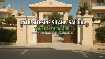 Mersin'de Tatil Sitesi Yöneticisi Silahlı Saldırıda Yaralandı