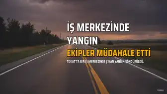 Tokat'ta İş Merkezindeki Güzellik Merkezinde Yangın Çıktı