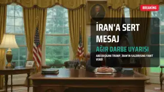 Trump'tan İran'a Sert Tepki: "Ağır Bir Darbe Alacaklar"