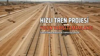 Bakan Uraloğlu duyurdu: Yerköy-Kayseri Hızlı Tren Projesi'nde yolun yarısı tamamlandı, 2028'de hizmete girecek
