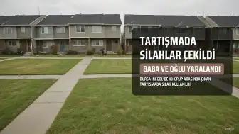 Bursa'da Tartışmada Silahlar Çekildi: Baba ve 4 Yaşındaki Oğlu Yaralandı