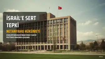 Dışişleri Bakanlığı'ndan İsrail'e Sert Tepki: Netanyahu Hükümetinin Barış İradesi Yok