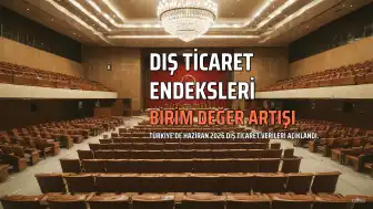 Haziran Ayında İhracat ve İthalat Birim Değer Endekslerinde Çift Haneli Artış Kaydedildi