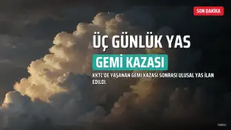 KKTC'de Geminin Alabora Olması Sonucu Üç Günlük Yas İlan Edildi
