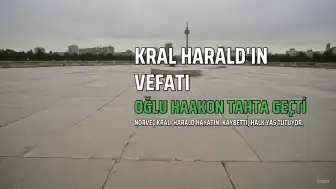 Norveç'in 'dedesi' Kral Harald son yolculuğuna uğurlanıyor, oğlu Haakon tahta geçti