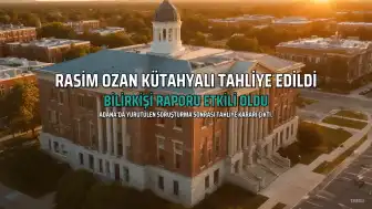 Rasim Ozan Kütahyalı tahliye edildi