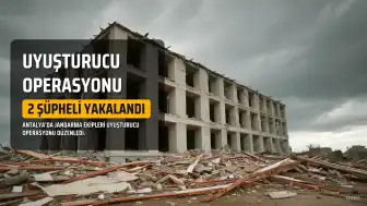 Antalya'da Uyuşturucu Operasyonu: 2 Şüpheli Yakalandı, Yüksek Miktarda Madde Ele Geçirildi