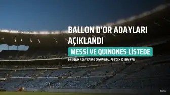 Ballon d'Or 2026 Yılı Aday Kadrosu Açıklandı: Sürpriz İsimler Listede