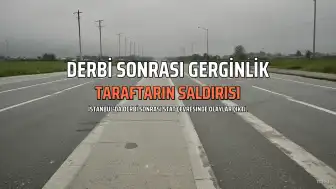 Derbi Sonrası Kadıköy'de Gerginlik: Taraftar Kameramana Saldırdı, Yayın Ekibi Zor Anlar Yaşadı