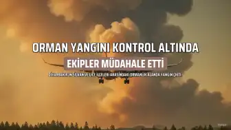 Diyarbakır'da Orman Yangını Kontrol Altına Alındı
