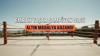 Emrah Yaşar, Avrupa Boks Şampiyonası'nda Altın Madalya Kazandı
