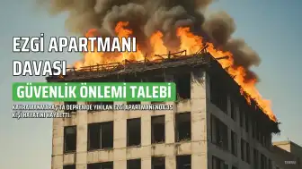 Ezgi Apartmanı Davasında Karar Duruşması Öncesi Güvenlik Önlemi Talebi