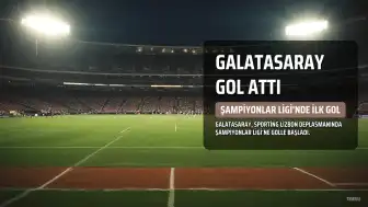 Galatasaray, Şampiyonlar Ligi'ne Golle Başladı