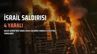 Gazze'de İsrail Saldırısı Sonucu 4 Filistinli Yaralandı
