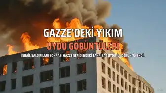 Gazze'deki Yıkım Uydu Görüntüleriyle Gözler Önüne Serildi