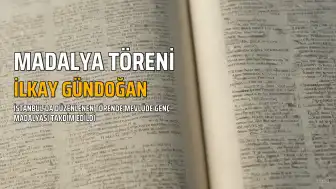 İlkay Gündoğan'a İstanbul'da Mevlüde Genç Madalyası Takdim Edildi