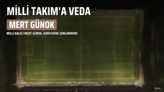 Mert Günok Milli Takım Kariyerine Nokta Koydu