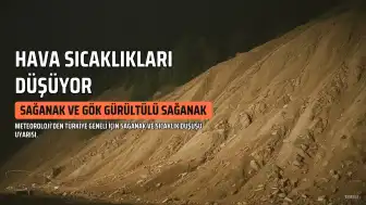 Meteoroloji'den Önemli Uyarı: Bazı Bölgelerde Hava Sıcaklıkları Düşecek