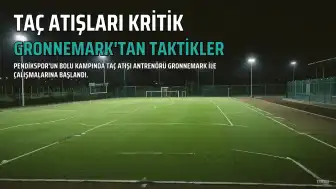 Pendikspor'a Arsenal'in Taç Atışı Antrenörü Thomas Gronnemark Katıldı