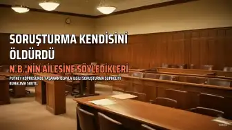 Putney İtici Olayının Şüphelisi, Soruşturmanın Kendisini 'Öldürdüğünü' Ailesine Söylemiş
