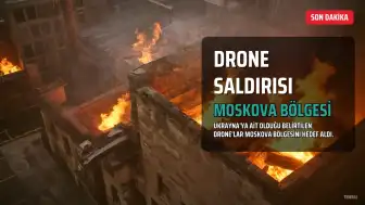 Rusya'dan Yapılan Açıklamaya Göre Moskova Bölgesine Yönelik "Büyük" Ukrayna Drone Saldırısında İki Kişi Hayatını Kaybetti
