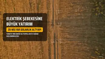 Türkiye'nin Elektrik İletim Şebekesine 2035'e Kadar 28 Milyar Dolarlık Yatırım Öngörülüyor