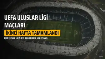 UEFA Uluslar Ligi'nde İkinci Hafta Maçları Tamamlandı