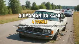 Adıyaman Gölbaşı'da Trafik Kazası: 4 Yaralı