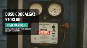 Avrupa Birliği, Düşük Doğalgaz Stoklarıyla Kışa Giriyor