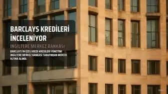 Barclays' Özel Kredi Kredileri Yönetimi İngiltere Merkez Bankası Tarafından İnceleniyor